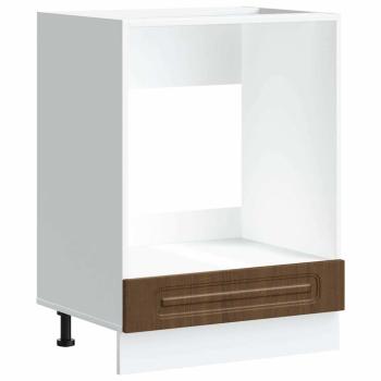 Herdumbauschrank Kalmar Braun Eichen-Optik Holzwerkstoff