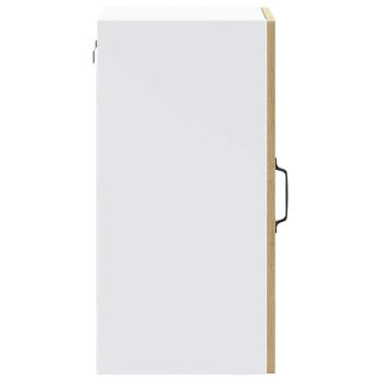 Küchen-Hängeschrank mit Glastür Sonoma-Eiche Holzwerkstoff