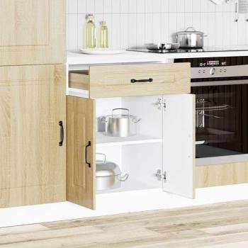 Küchenunterschrank Kalmar Sonoma-Eiche Holzwerkstoff