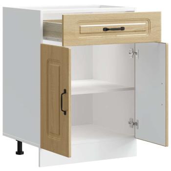 Küchenunterschrank Kalmar Sonoma-Eiche Holzwerkstoff