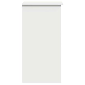 Schreibtisch mit Regalen Weiß 84x40x78 cm Holzwerkstoff