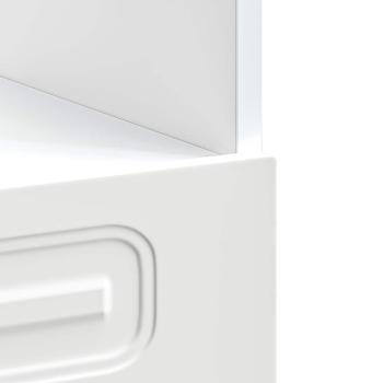 Herdumbauschrank Kalmar Weiß Holzwerkstoff