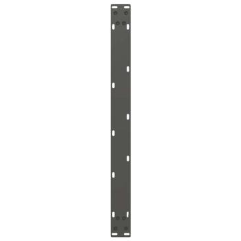 Couchtischbeine U-Form 2 Stk. Anthrazit 70x(42-43) cm Stahl