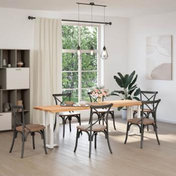 Konsolentischbeine T-Form 2 Stk. Weiß 20x28x(72-73) cm Stahl