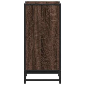 Bücherregal Braun Eichen-Optik 40x35x76 cm Holzwerkstoff