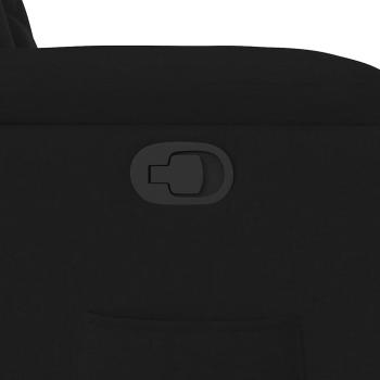 Relaxsessel Schwarz Stoff