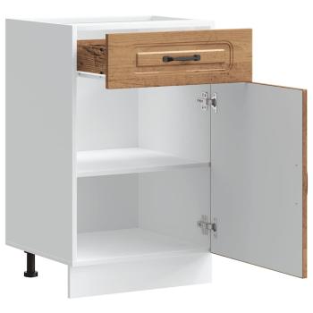 Küchenunterschrank Kalmar Altholz-Optik Holzwerkstoff