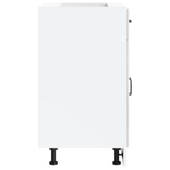 Küchenunterschrank Kalmar Betongrau Holzwerkstoff