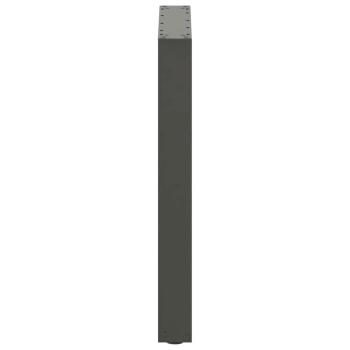Couchtischbeine U-Form 2 Stk. Anthrazit 70x(72-73) cm Stahl