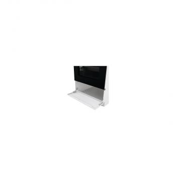 Gorenje GEC5A21WG Elektro-Standherd, 50cm breit, 74 L, Glaskeramikkochfeld, PerfectGrill, Restwärmeanzeige, weiß