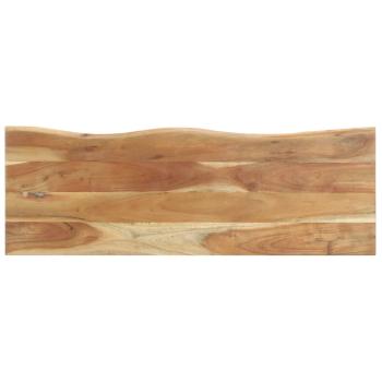 Garderobe mit Naturkante 100x34x38 cm Massivholz Akazie