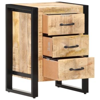 ARDEBO.de - Nachttisch 40x35x55 cm Mango Massivholz