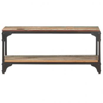Couchtisch 90x30x40 cm Recyceltes Massivholz