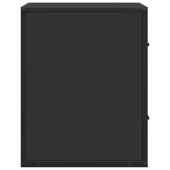 Wand-Nachttisch Schwarz 40x31x39,5 cm