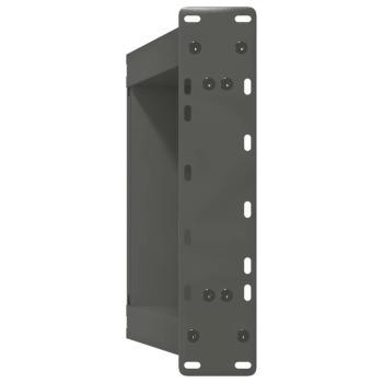 Couchtischbeine U-Form 2 Stk. Anthrazit 38x(42-43) cm Stahl