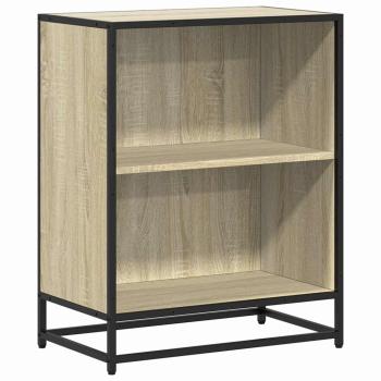 Bücherregal Sonoma-Eiche 60x35x76 cm Holzwerkstoff