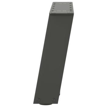 Couchtischbeine U-Form 2 Stk. Anthrazit 40x(30-31) cm Stahl