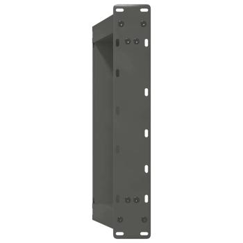 Couchtischbeine U-Form 2 Stk. Anthrazit 40x(30-31) cm Stahl