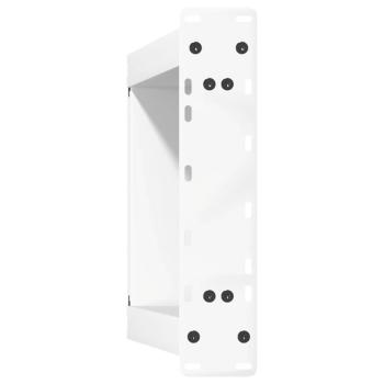 Couchtischbeine U-Form 2 Stk. Weiß 38x(42-43) cm Stahl