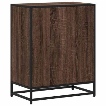 Bücherregal Braun Eichen-Optik 60x35x76 cm Holzwerkstoff