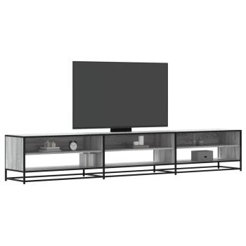 ARDEBO.de - TV-Schrank Grau Sonoma 270x40x46 cm Holzwerkstoff