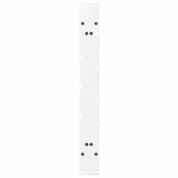 Couchtischbeine A-Form 2 Stk. Weiß 90x(72-73) cm Stahl