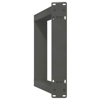 Konsolentischbeine U-Form 2 Stk. Anthrazit 28x(72-73) cm Stahl