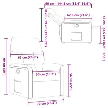 Relaxsessel Dunkelgrün Stoff
