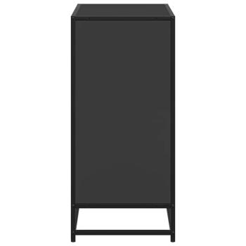 Bücherregal Schwarz 80,5x35x76 cm Holzwerkstoff