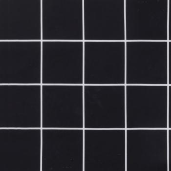 Palettenkissen 2-tlg. Schwarz Karomuster Stoff