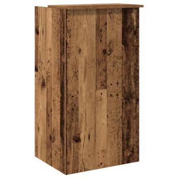 Empfangstheke Altholz-Optik 55x50x103,5 cm Holzwerkstoff