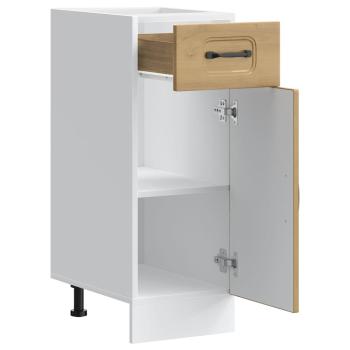 Küchenunterschrank Kalmar Artisan-Eiche Holzwerkstoff