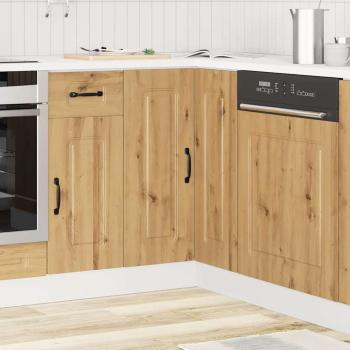 Küchen-Eckunterschrank Kalmar Artisan-Eiche Holzwerkstoff