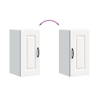 Küchen-Hängeschrank Kalmar Weiß Holzwerkstoff