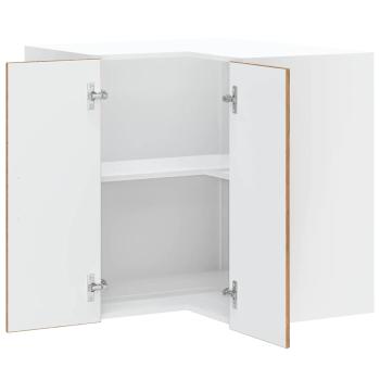 Küchen-Eckhängeschrank Kalmar Altholz-Optik Holzwerkstoff