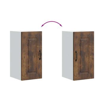 Küchen-Hängeschrank Kalmar Räuchereiche Holzwerkstoff