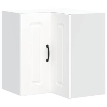 Küchen-Eckhängeschrank Kalmar Weiß Holzwerkstoff