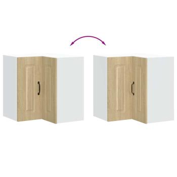 Küchen-Eckhängeschrank Kalmar Sonoma-Eiche Holzwerkstoff