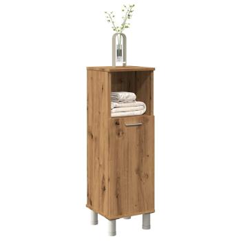 ARDEBO.de - Badschrank Artisan-Eiche 30x30x95 cm Holzwerkstoff
