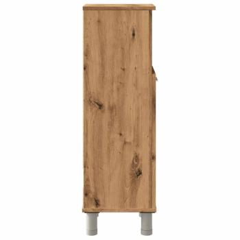 Badschrank Artisan-Eiche 30x30x95 cm Holzwerkstoff