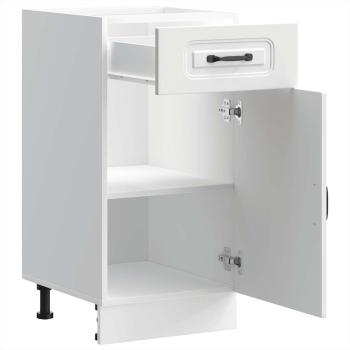 Küchenunterschrank Kalmar Weiß Holzwerkstoff