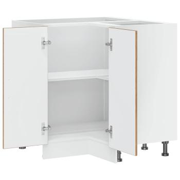 Küchen-Eckunterschrank Kalmar Altholz-Optik Holzwerkstoff