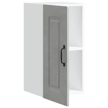 Küchen-Hängeschrank Kalmar Betongrau Holzwerkstoff