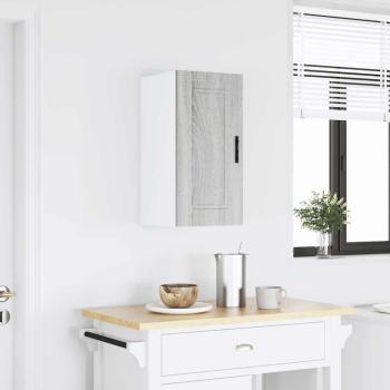 ARDEBO.de - Küchen-Hängeschrank Porto Grau Sonoma Holzwerkstoff