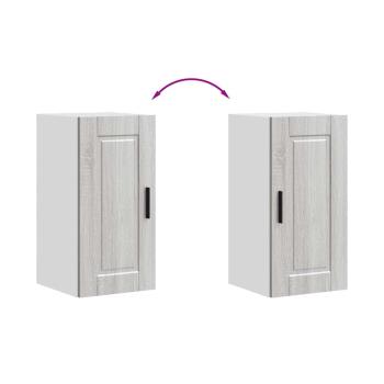 Küchen-Hängeschrank Porto Grau Sonoma Holzwerkstoff