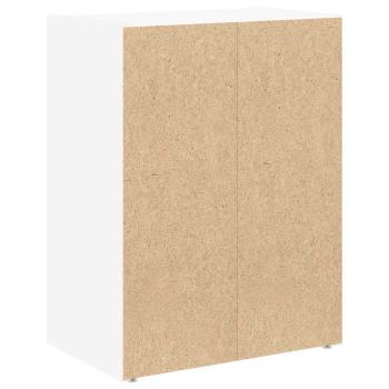 Bücherregal Weiß 40x24x52 cm Holzwerkstoff