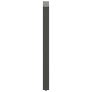 Couchtischbeine U-Form 2 Stk. Anthrazit 50x(100-101) cm Stahl