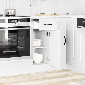 Küchenunterschrank Kalmar Weiß Holzwerkstoff