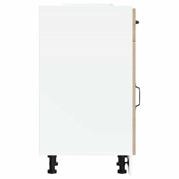 Küchenunterschrank Kalmar Sonoma-Eiche Holzwerkstoff