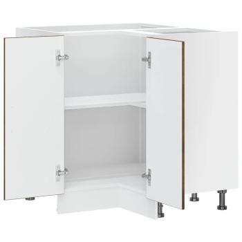 Küchen-Eckunterschrank Kalmar Räuchereiche Holzwerkstoff